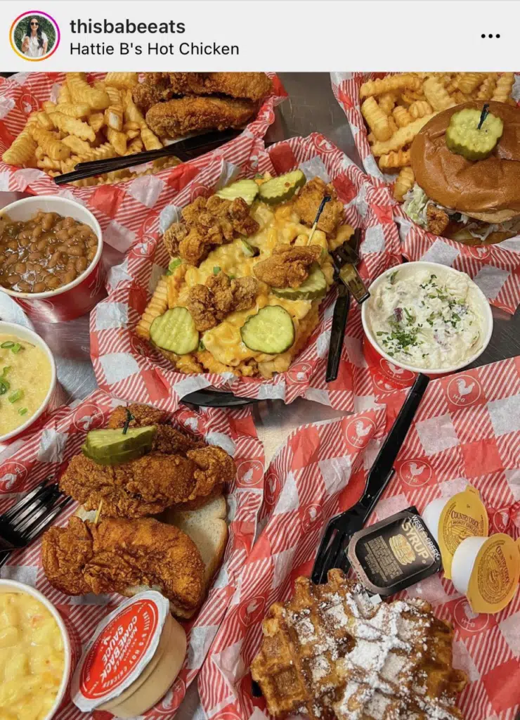 Tampa food influencer Kiera Instagram Feed image