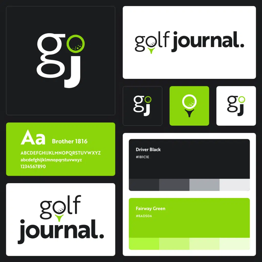 Logo Design Golf Journal