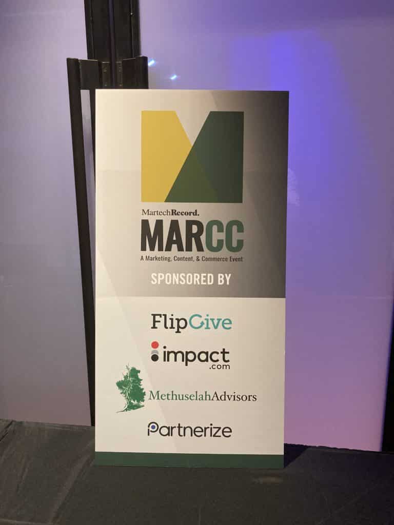 Martech Record's ASE 2022 Event sign